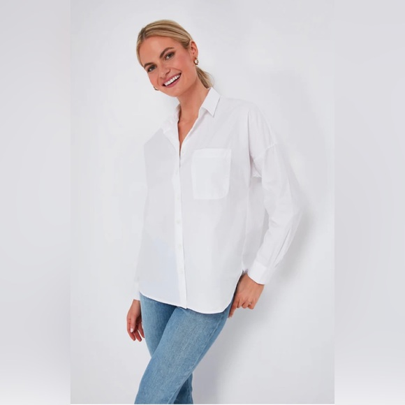 Alex Mill Tops - Alex Mill white button down Oxford shirt